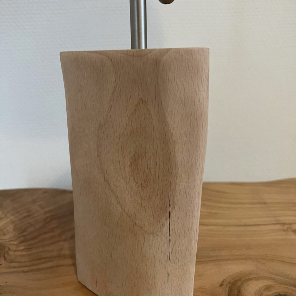 Une buche minimaliste